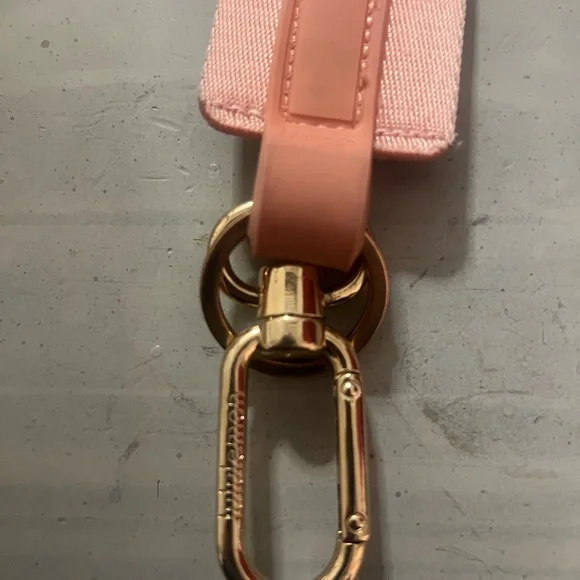 Lululemon Athletica Soft Pink Key Holder - Picture 2 of 3